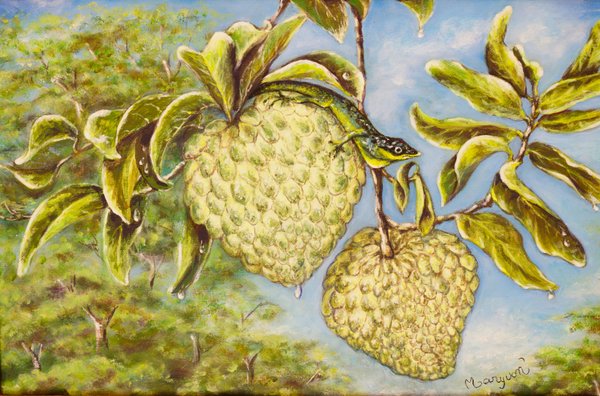 Tableau " Pomme Cannelle "
